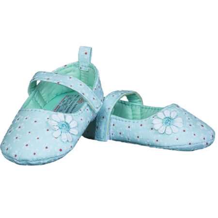 پاپوش کودک دخترانه طرح گل گلی