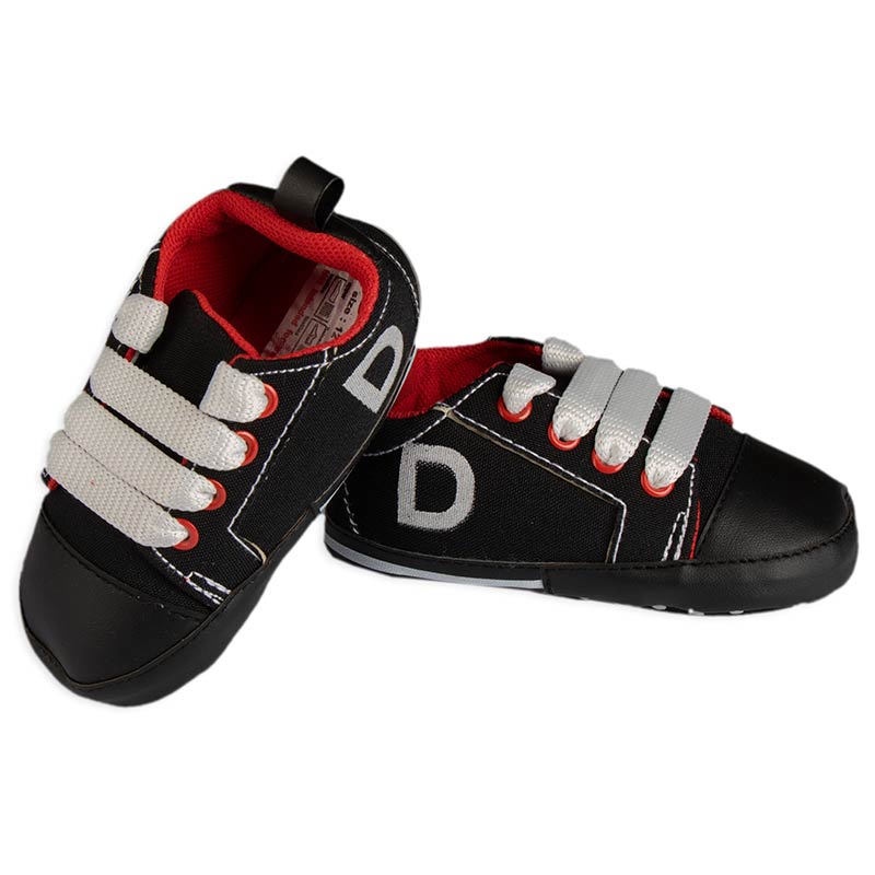 پاپوش کودک پسرانه طرح حروف چاپی