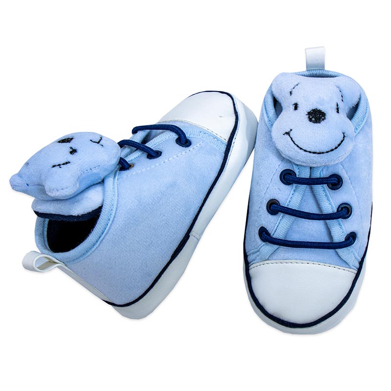 پاپوش کودک طرح خرس مخمل