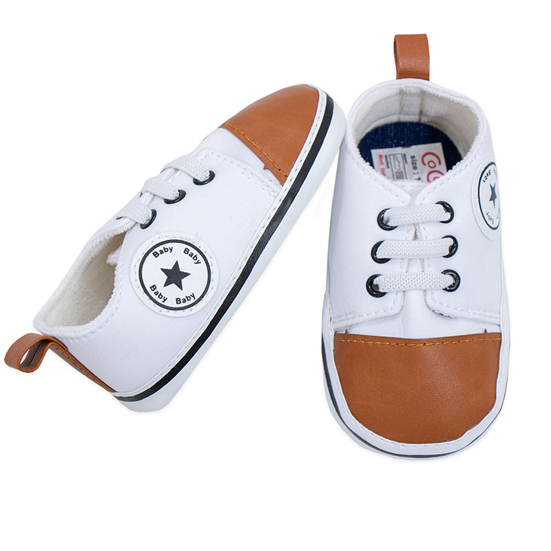 پاپوش کودک پسرانه طرح مارک دار