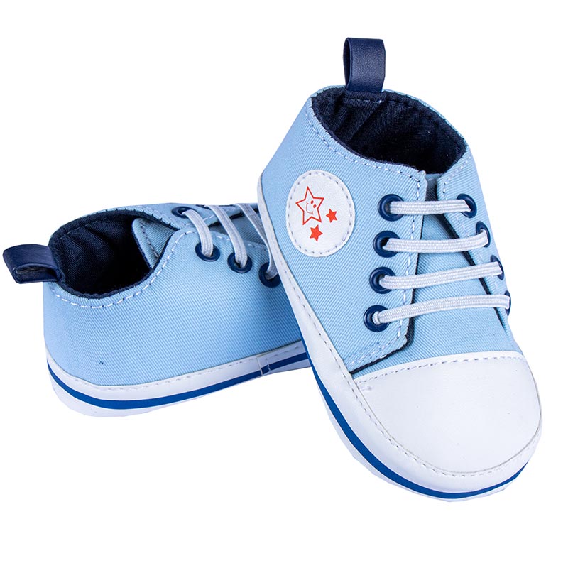 پاپوش کودک پسرانه طرح مارک دار