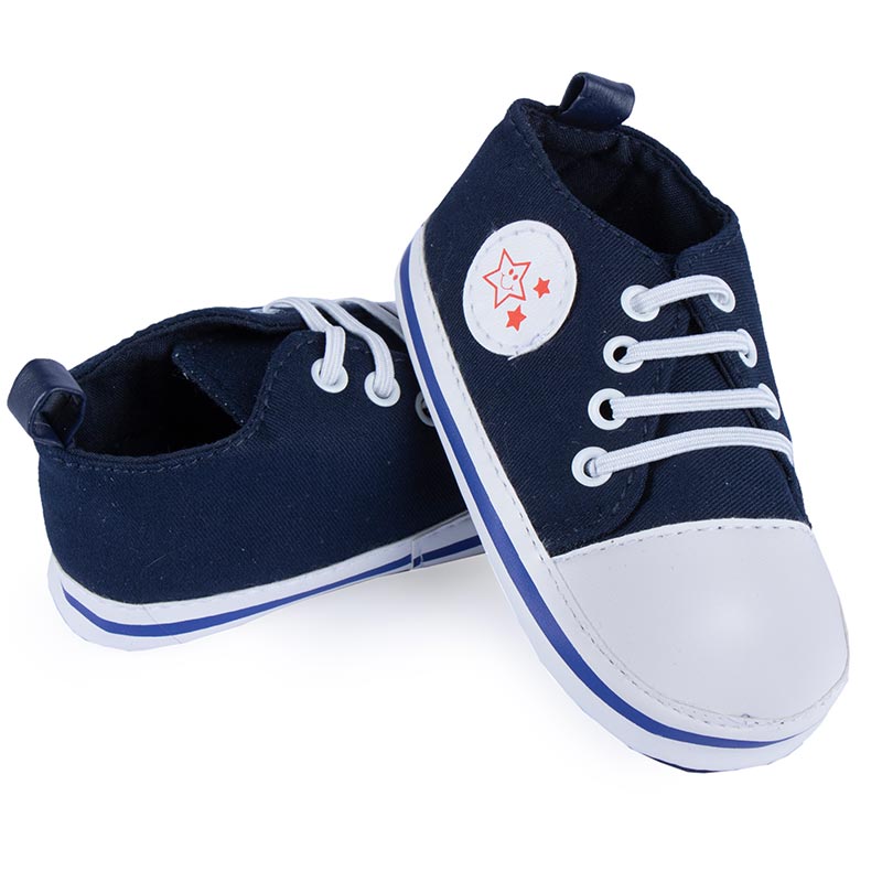 پاپوش کودک پسرانه طرح مارک دار