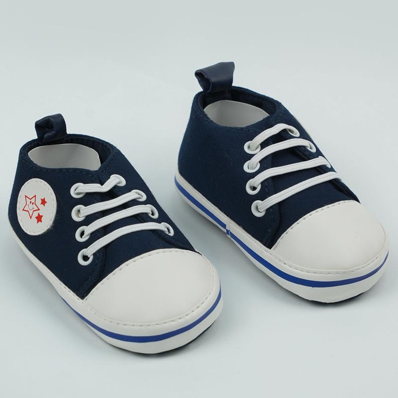 پاپوش کودک پسرانه طرح مارک دار