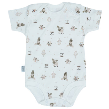 بادی آستین کوتاه طرح گوزن