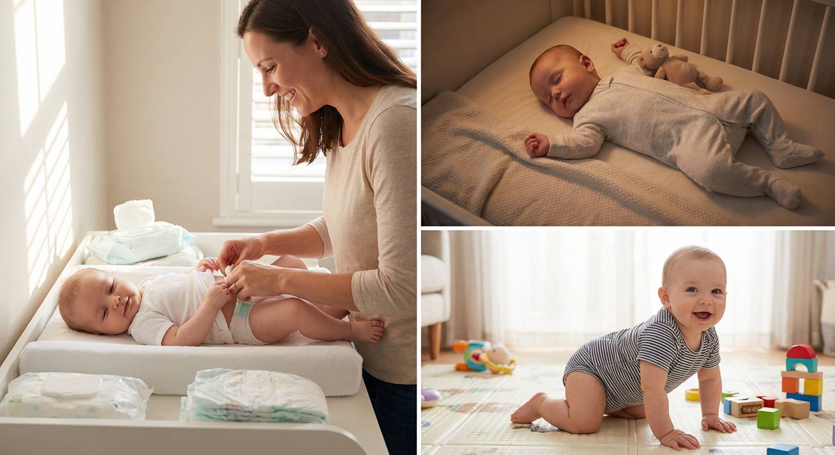 بادی، سرهمی یا رامپر؟ مزایای هر کدام برای تعویض پوشک