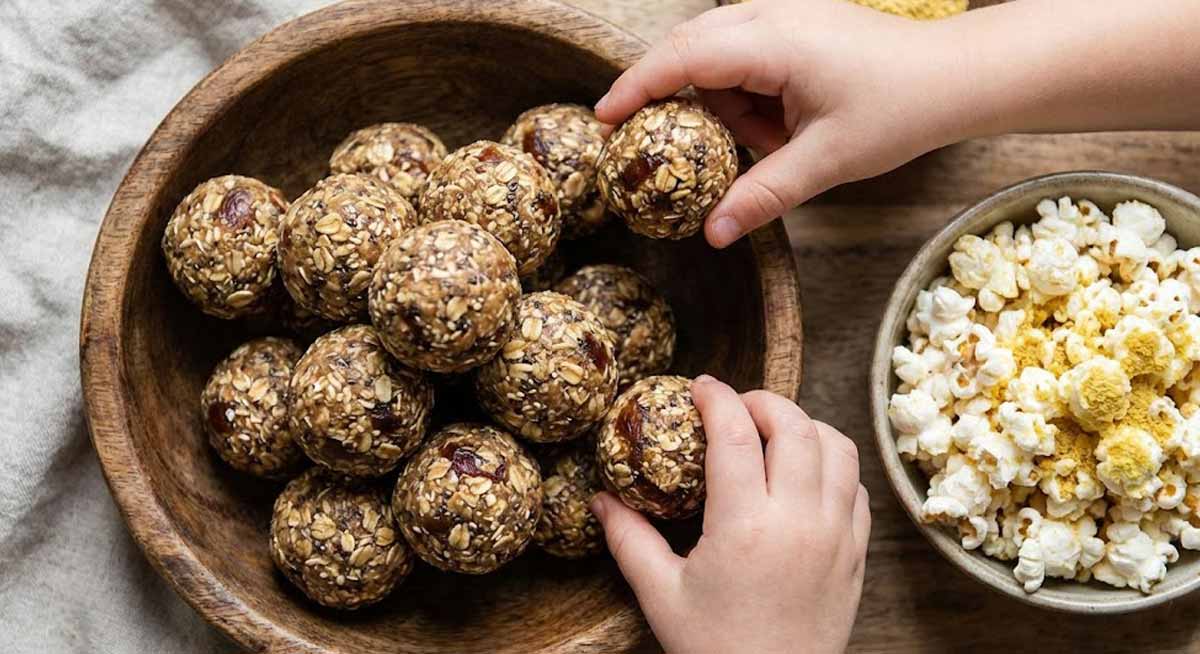 پاپ‌کورن خانگی سالم