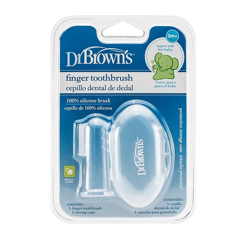 مسواک انگشتی سیلیکونی دکتر بروان Dr. Brown’s